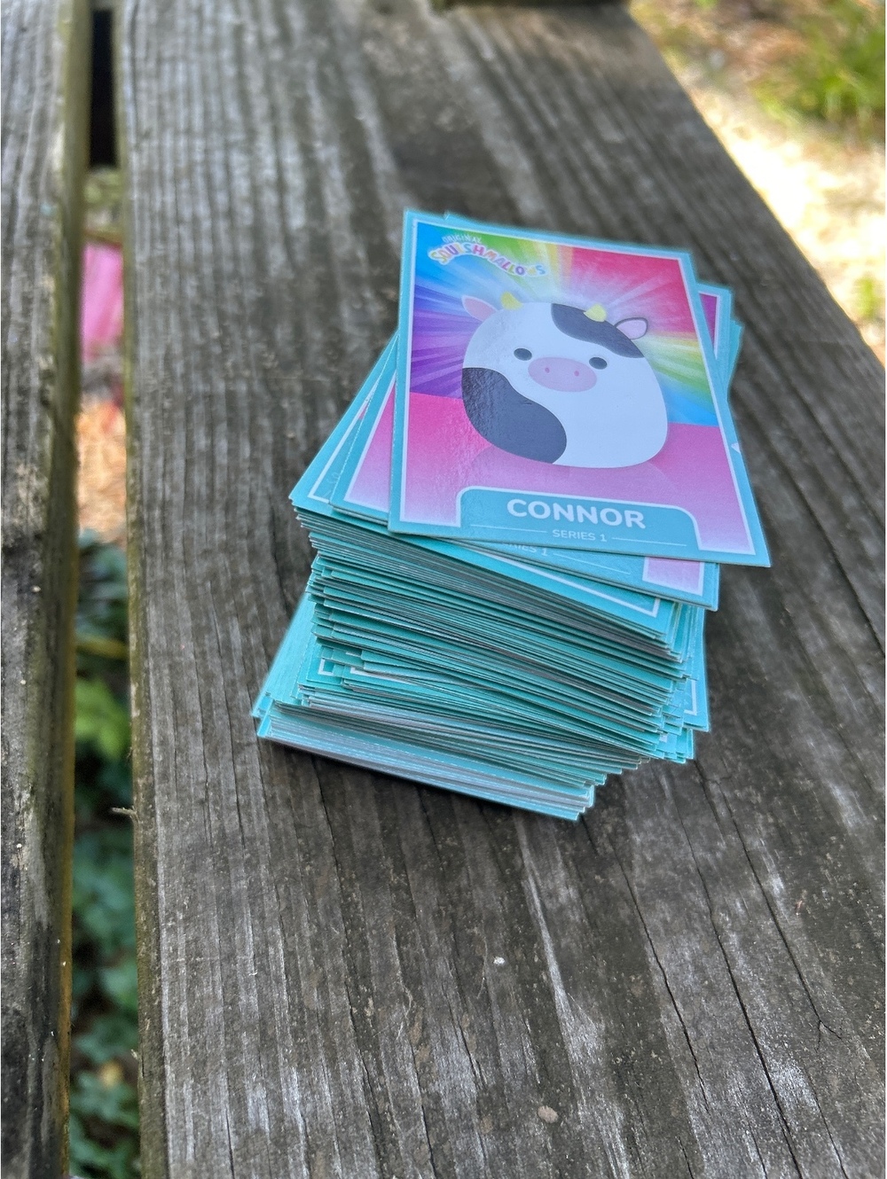 Squishmallows Collectible Character Cards Lot with Action Figure